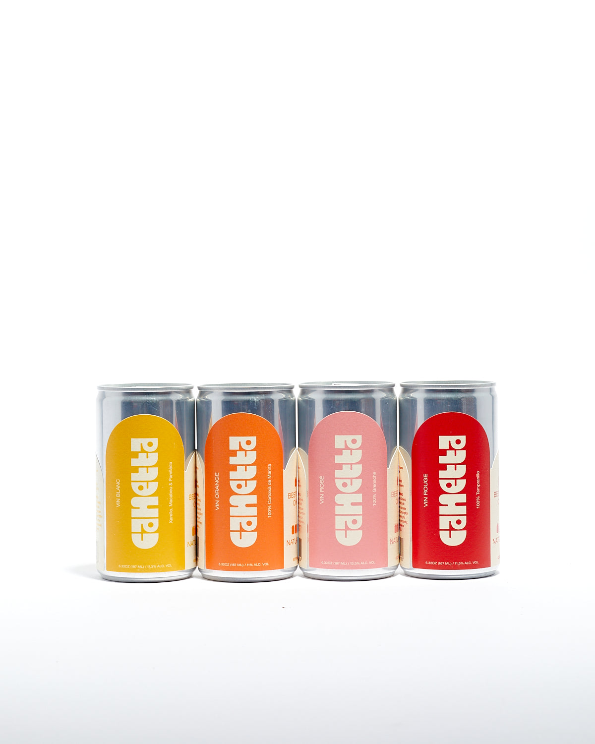 Canetta Wine - Mixed Case of Canned Natural Wine x4 - 187ml per Can