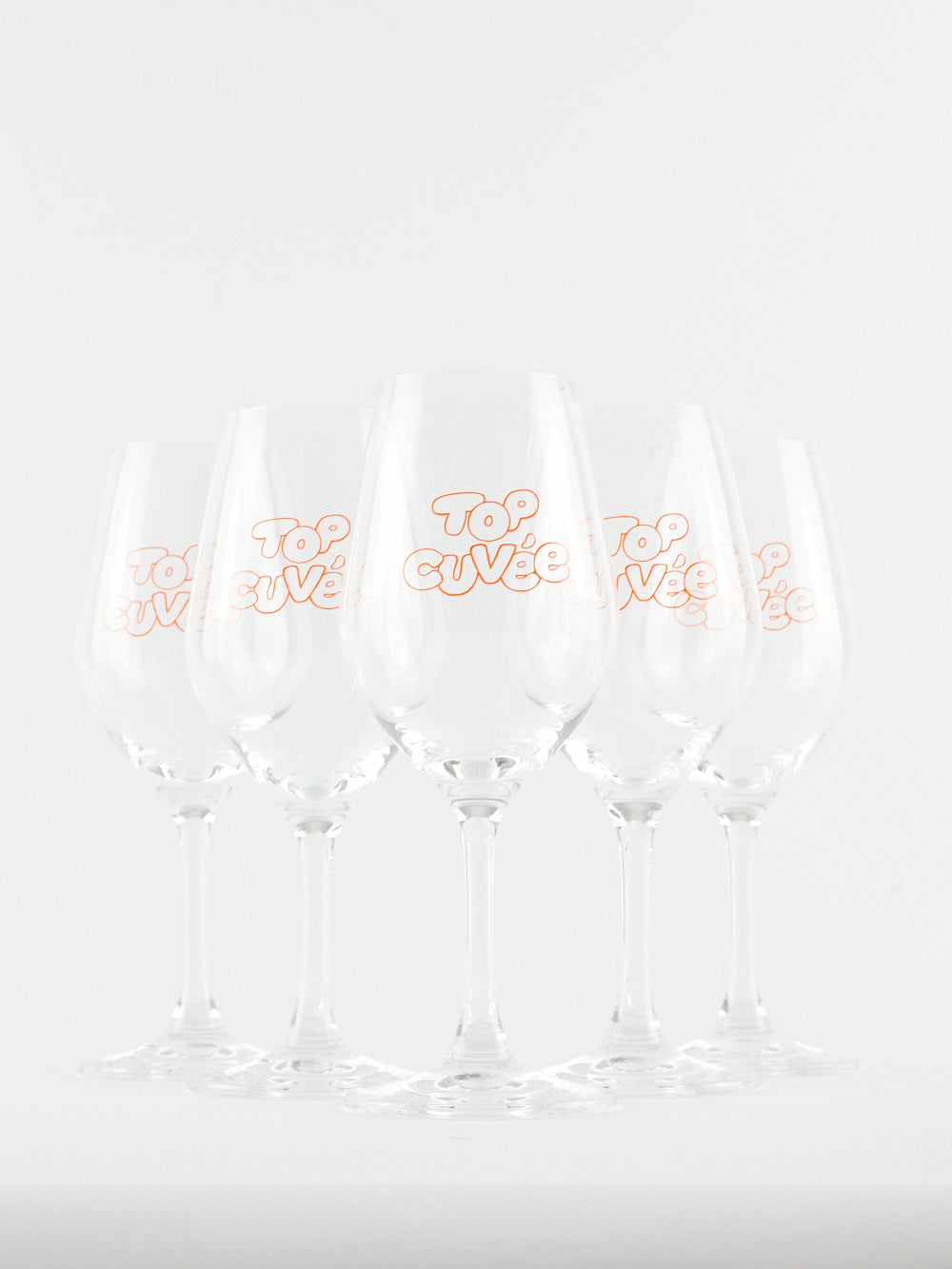 Top Cuvée Home Sommelier Series, Branded Wine Glasses