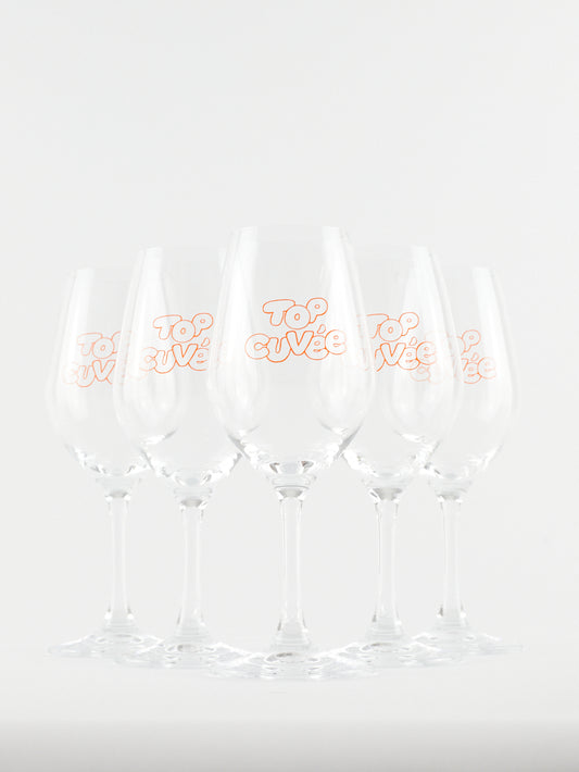 La Camionera Home Sommelier Series, Branded Wine Glasses